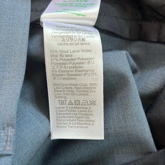 J. Crew Thompson men’s Pants light blue - MODIFIED/TAILORED 29x28.5 see photos - Picture 8 of 8